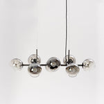 Staggered Glass Chandelier