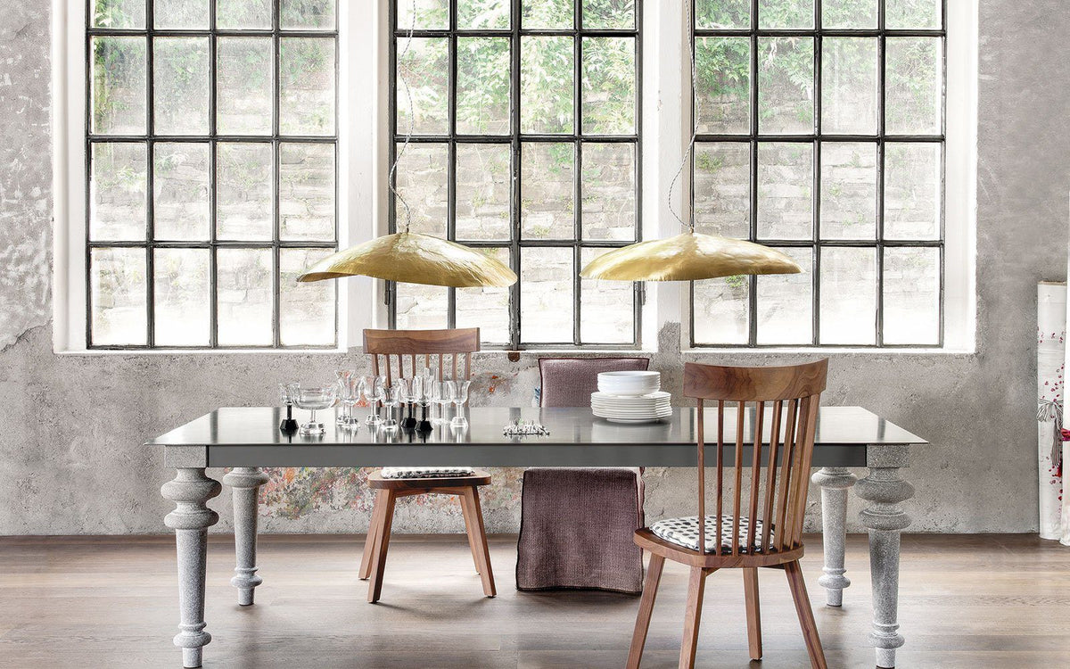 Hammered Brass Suspension Llight