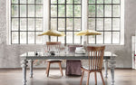 Hammered Brass Suspension Llight