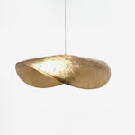 Hammered Brass Suspension Llight