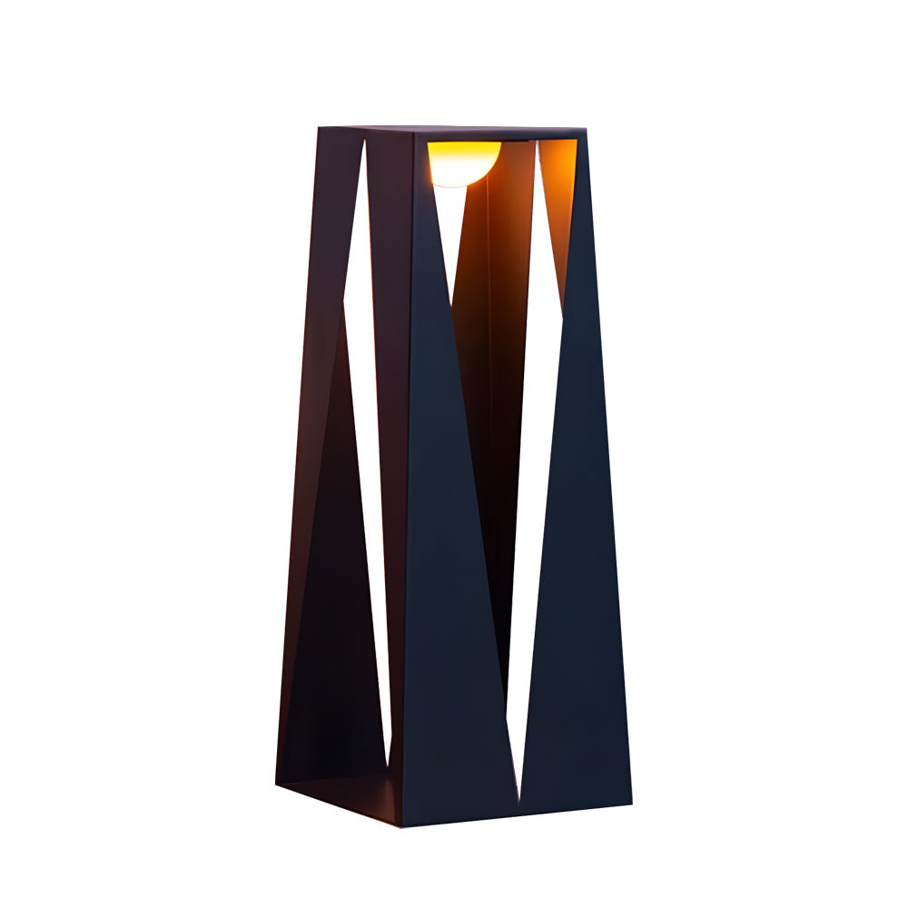 Modern Minimalist Outdoor Bollard Landscape Light with IP65 Waterproof Rating