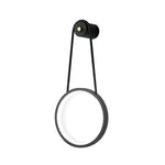 Modern Minimalist LED Wall Art Sconce in Black or Gold