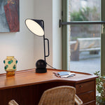 Industrial LED Desk Lamp with Magnetic Articulating Head