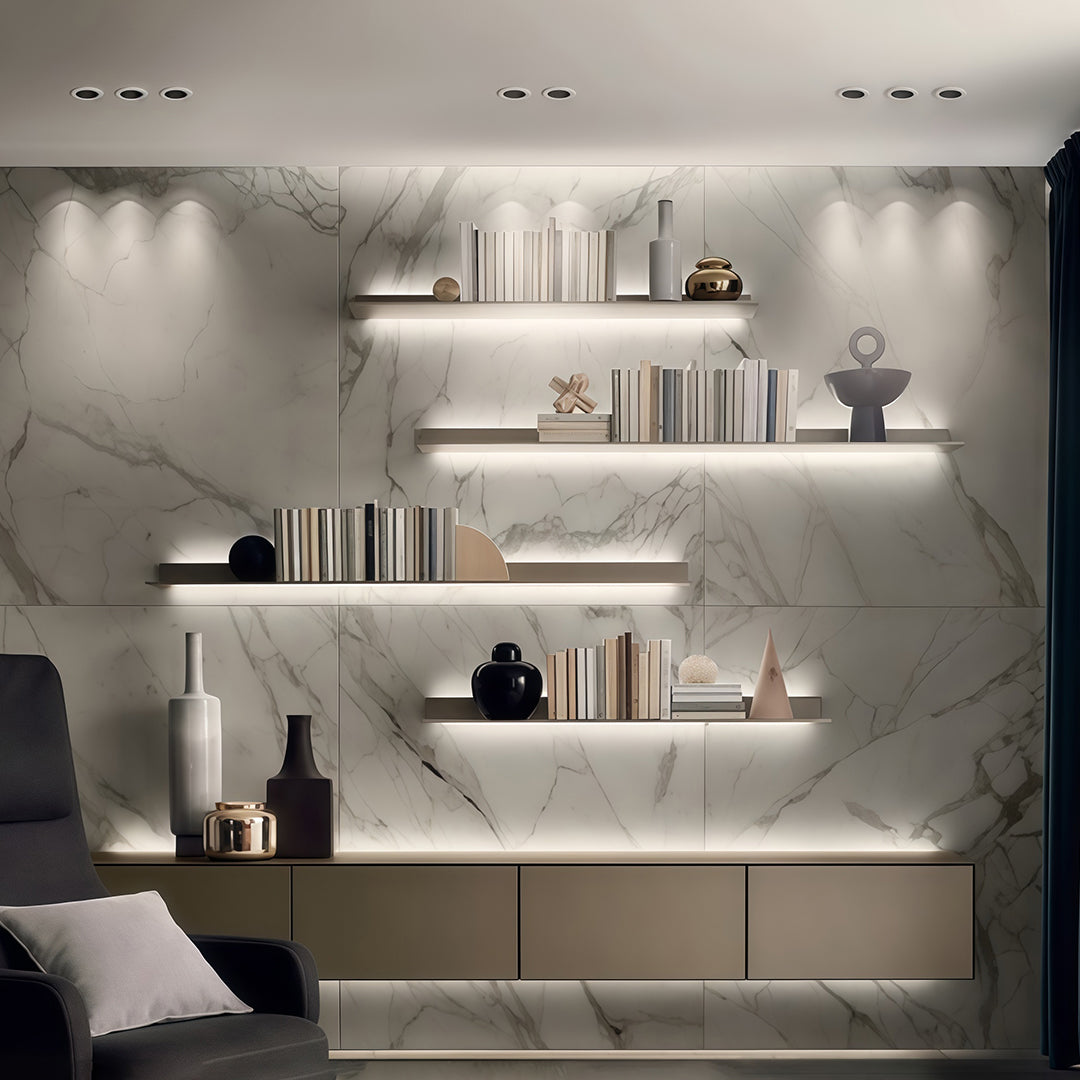 Recessed LED Spotlight with Adjustable 15 Degree Beam for Accent Lighting