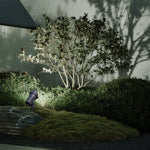 Minimalist LED Garden Spike Spotlight with Adjustable Warm Light