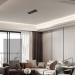 Recessed LED Spotlight with Anti-Glare Trim, Modern Architectural Downlight