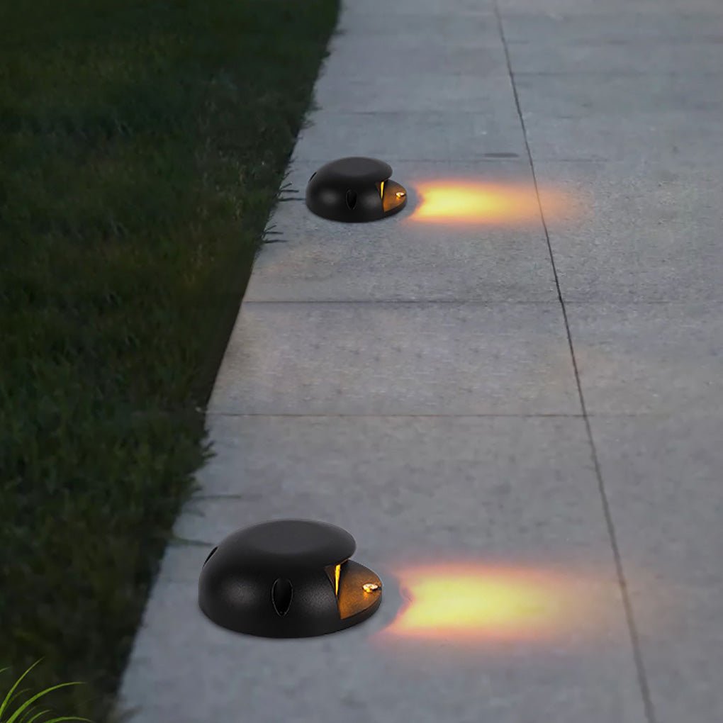 Modern Round Led Surface Flush Mounted Step Light Landscape Waterproof Decking Lights