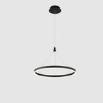 Corona 12 16 24 Wide Circle Led Ringed Glow Modern Chandeliers Hanging Ring Pendant Light
