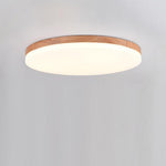 Aurelia Wood & Acrylic LED Flush Mount Ceiling Light