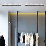 Linear Recessed LED Ceiling Spotlights, Modern Minimalist Architectural Lighting