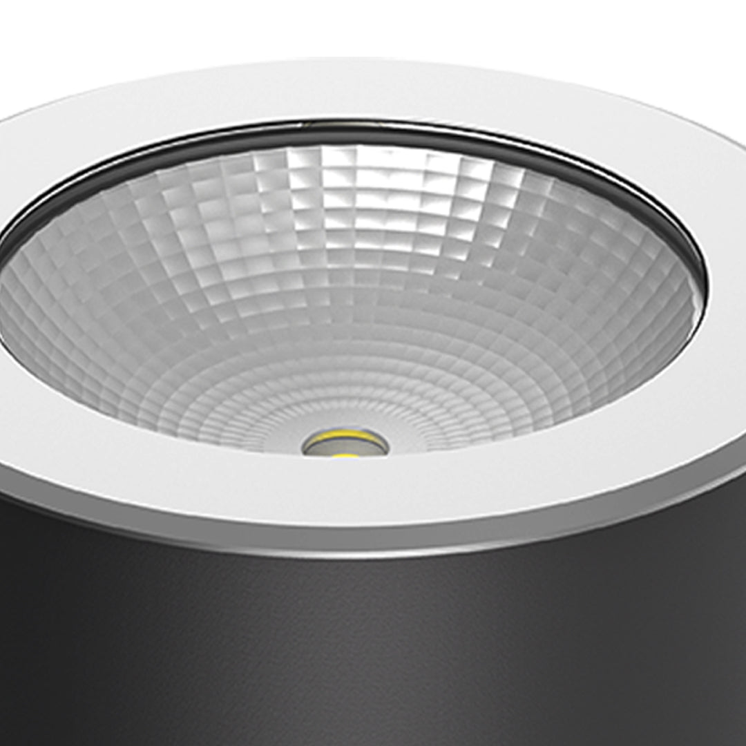 Minimalist LED Well Light – In-Ground Upward Cylinder for Modern Landscapes