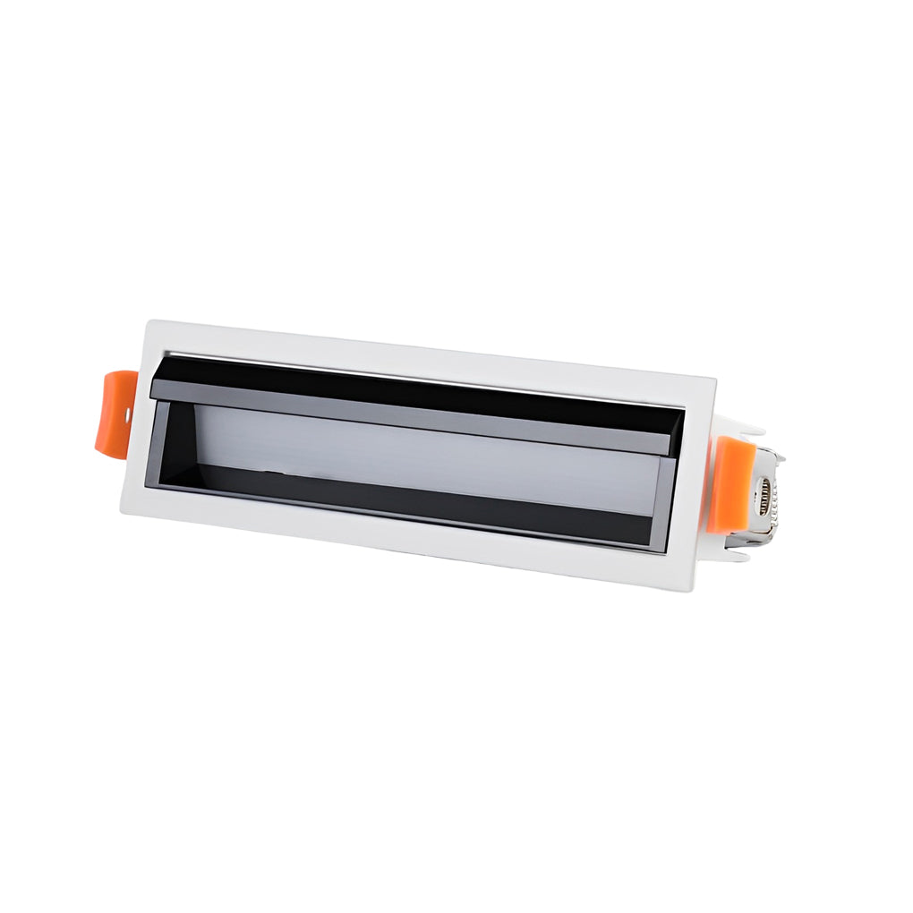 Architectural Recessed Linear LED Spotlight, Anti-Glare, Modern Aluminum