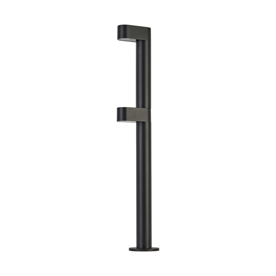 Modern Outdoor Bollard Light – Waterproof LED Pathway Luminaire in Black