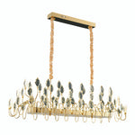 Aurelia Gold Crystal LED Chandelier – French Luxury Pendant Light