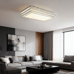Aurelia Crystal Flush Mount Ceiling Light with Full Spectrum LED