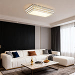 Aurelia Crystal Flush Mount Ceiling Light with Full Spectrum LED