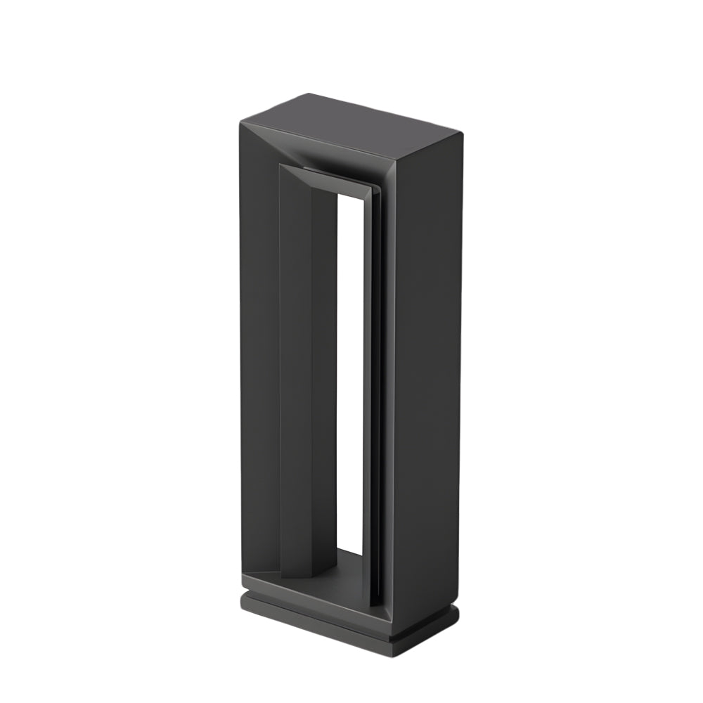 Arch LED Solar Lawn Light – Minimalist Stainless Steel Outdoor Path Lighting