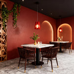 Geometric Felt Pendant Light with Acoustic Design for Modern Interiors