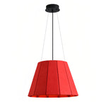 Acoustic PET Felt Pendant Light with Iron Frame, Modern Minimalist Ceiling Lamp