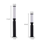 Modern LED Bollard Lights for Pathways and Gardens – Waterproof Aluminum