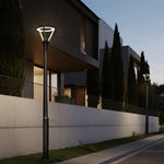 Modern LED Post Light for Outdoor Garden, Villa, and Courtyard