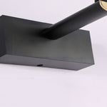 Adjustable LED Vanity Light with Retractable Rod in Matte Aluminum
