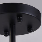 Retro Creative Geometric Hexagonal Glass Led Ceiling Light For Cafe Restaurant