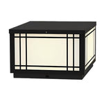 Modern LED Fence Post Light with Remote – Waterproof Stainless Steel Outdoor Lighting