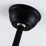 Retro Industrial Timing Three Speed Wind Regulation Mute Cage Ceiling Fan Lamp