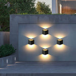 Rhombus Waterproof Energy Saving Led Wall Lamp For Outdoor Indoor Balcony Stairs