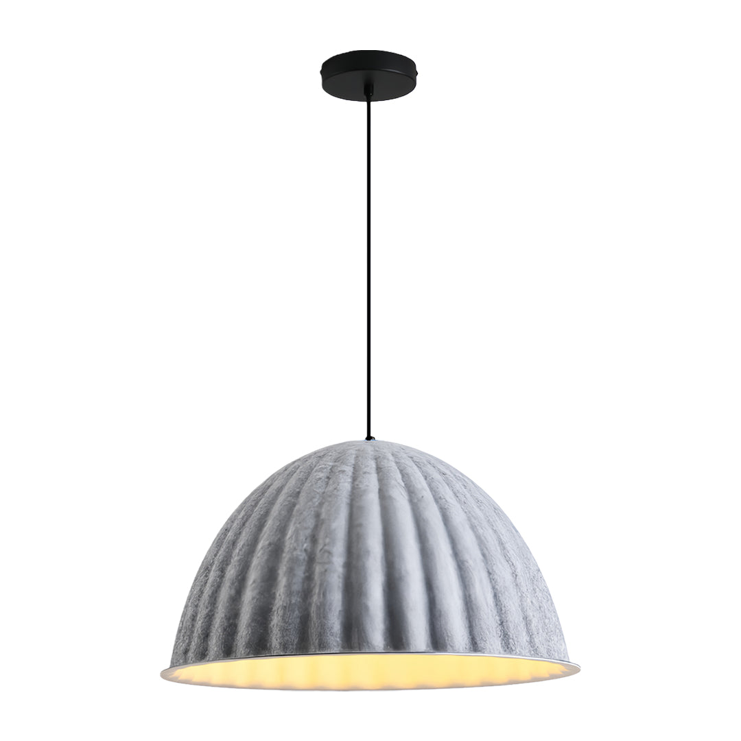 Nordic Pumpkin Felt Pendant Light with Acoustic Design