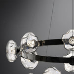 Lumina Ring LED Chandelier — Modern Nordic Glass Pendant Light