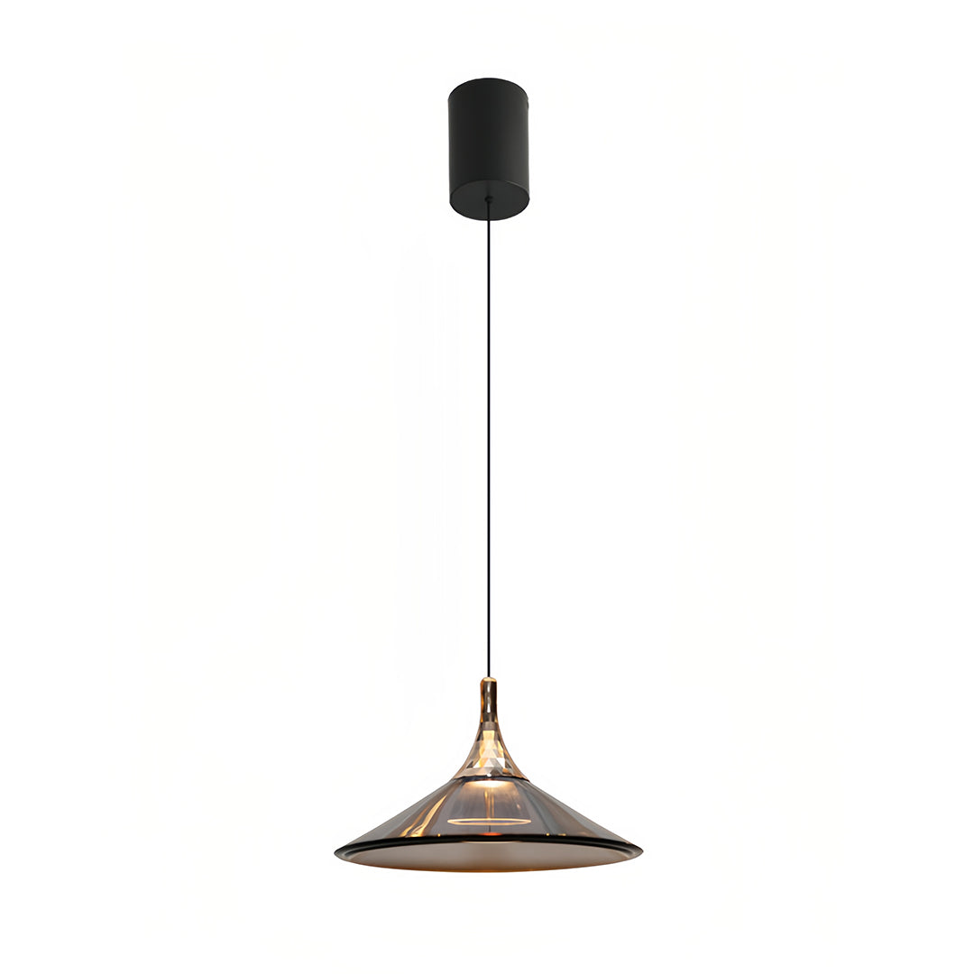 Rise and Fall Pendant Light – Italian Minimalist Aluminum & Acrylic Hanging Lamp