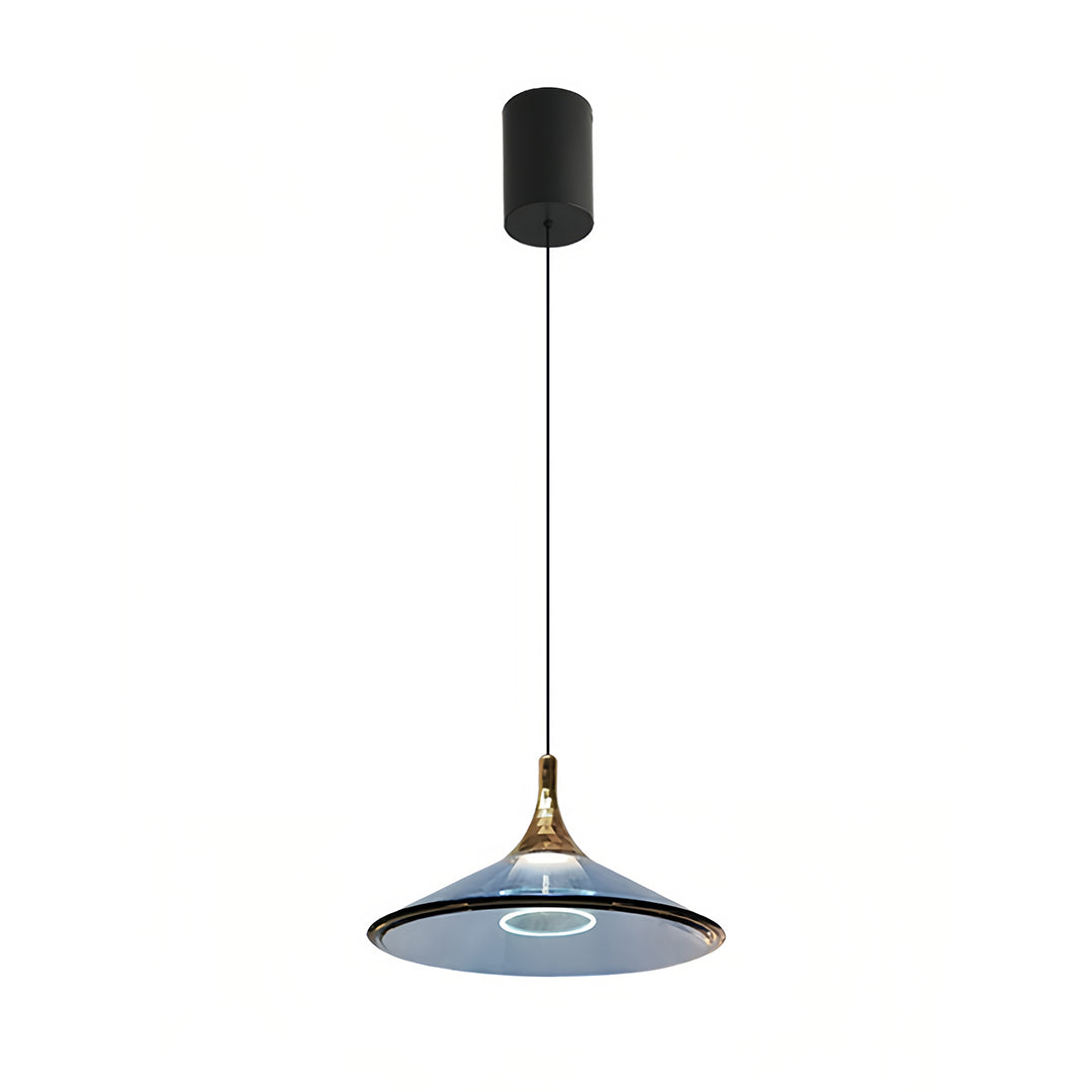 Rise and Fall Pendant Light – Italian Minimalist Aluminum & Acrylic Hanging Lamp