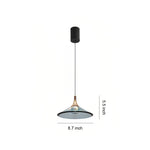 Rise and Fall Pendant Light – Italian Minimalist Aluminum & Acrylic Hanging Lamp