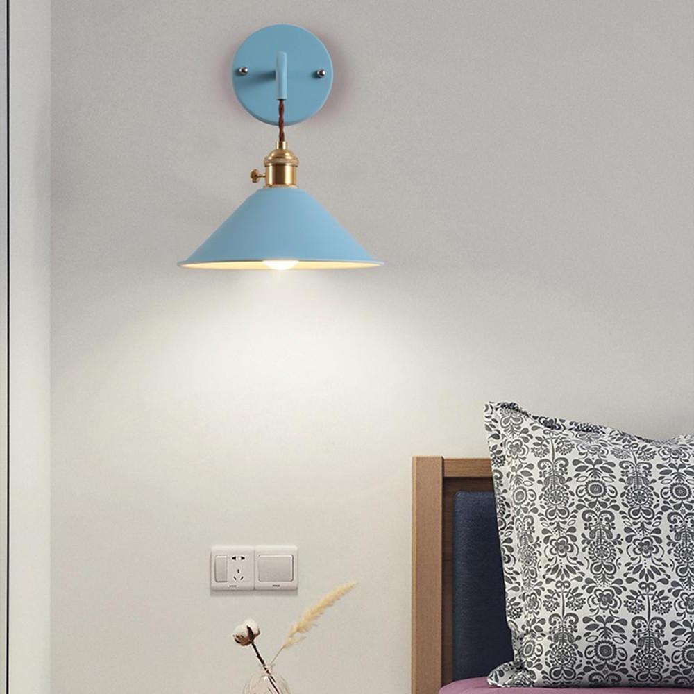 Funnel LED Wall Sconce in Nordic Style for Bedroom and Hotel