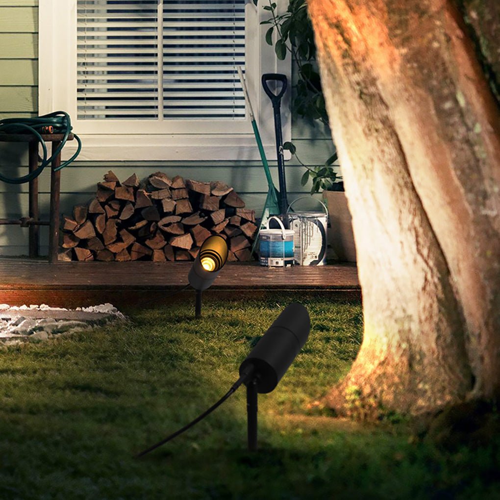Rotatable Outdoor Waterproof Led Landscape Spotlights For Courtyard Lawn