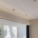 Rotating LED Spotlight with Anti-Glare COB, Surface Mount Aluminum