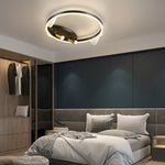 Modern LED Ceiling Light with Adjustable Spotlights for Contemporary Interiors
