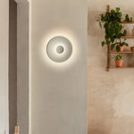 Halo Round LED Ceiling Light in Aluminum for Modern Interiors