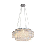 Aurelia Crystal Chandelier – Minimalist Adjustable Ceiling Light