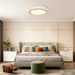 Lumière Cristalline Modern Crystal Ceiling Light in Chrome