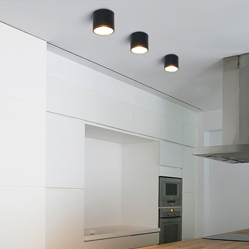 Round Led Flush Mount Ceiling Light Minimalist Waterproof Downlight For Living Rooms And Corridors
