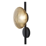 Round Glass Shell Design Wall Sconce Modern Bedside Study Wall Lamp