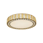 Lumière Cristal LED Flush Mount Ceiling Light in Chrome