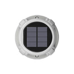 Solar In-Ground Path Lights with Warm White Glow, IP68 Waterproof