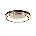 Italian Minimalist LED Flush Mount Ceiling Light in White