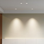 Flush Mount LED Spotlight with Deep Baffle, Full-Spectrum Light