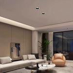 Polarized Recessed LED Spotlight with Anti-Glare Optical Design