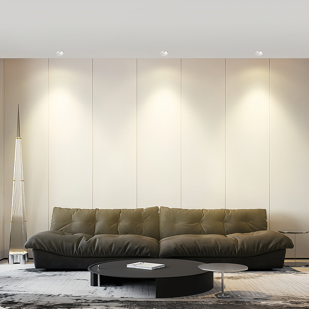 Trimless Recessed LED Downlight with Anti-Glare Deep Cup